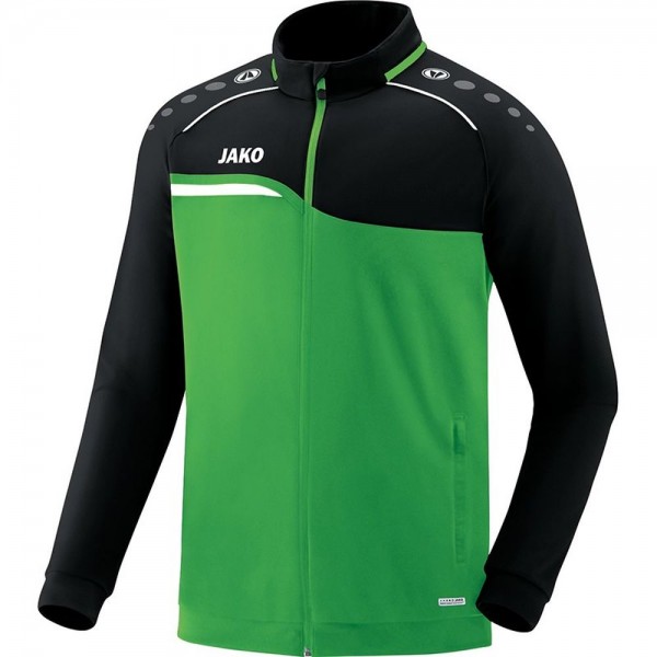 Jako Fußball Polyester Jacke Competition 2.0 Herren Trainingsjacke grün schwarz