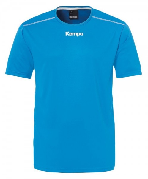Kempa Handball Polyester Training Shirt T-Shirt kurzarm Herren blau