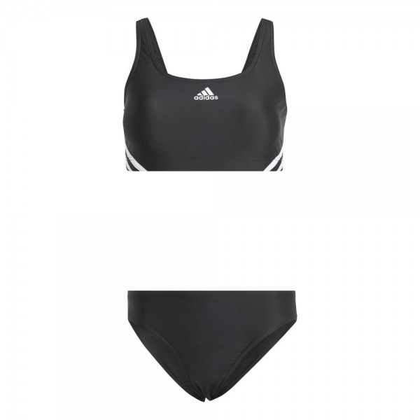 Adidas 3 Streifen Bikini Damen schwarz weiß