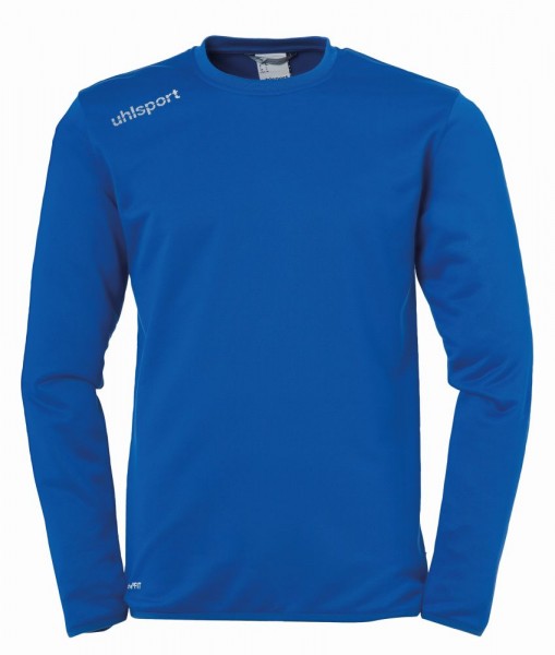 Uhlsport Fußball Essential Training Top Kinder Langarmshirt blau weiß