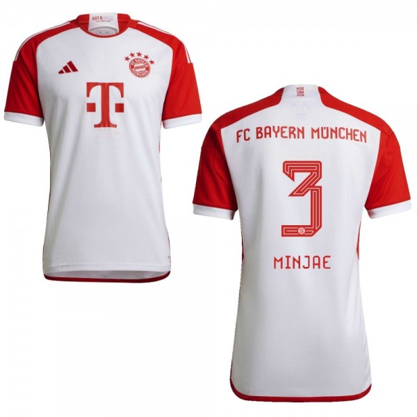 Adidas FC Bayern München Heimtrikot 2023 2024 Herren Minjae 3