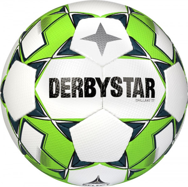 Derbystar Trainingsball Brillant TT Gr 5 weiß grün