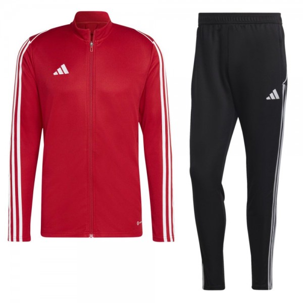 Adidas Tiro 23 League Trainingsanzug Kinder rot schwarz