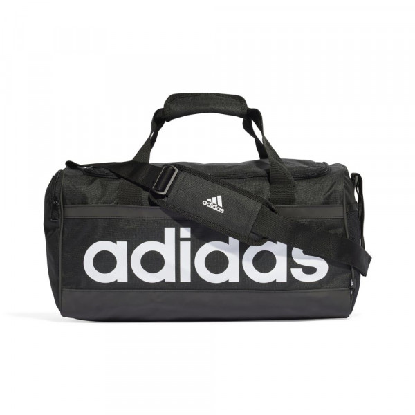 Adidas Tasche Linear Duffel M schwarz weiß