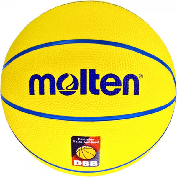 Molten Basketball SB4-DBB Trainingsball gelb rot blau Gr 4