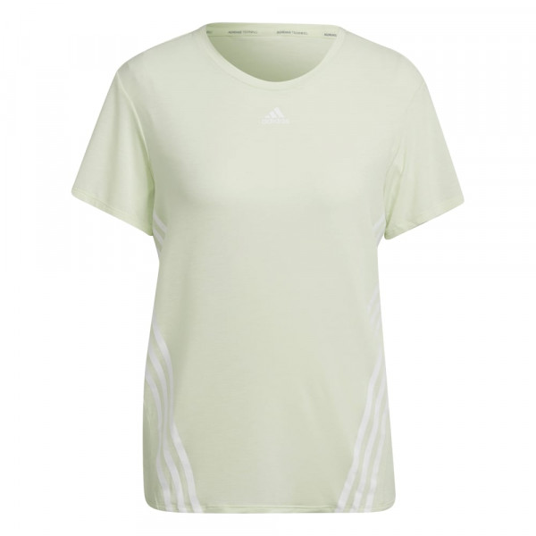 Adidas TRAINICONS 3-Streifen T-Shirt Damen lime