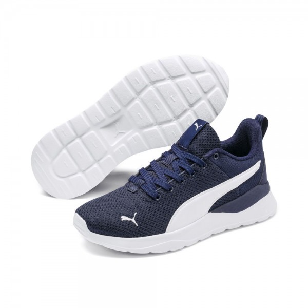Puma Anzarun Lite Junior Sneaker Laufschuhe Kinder dunkelblau weiß