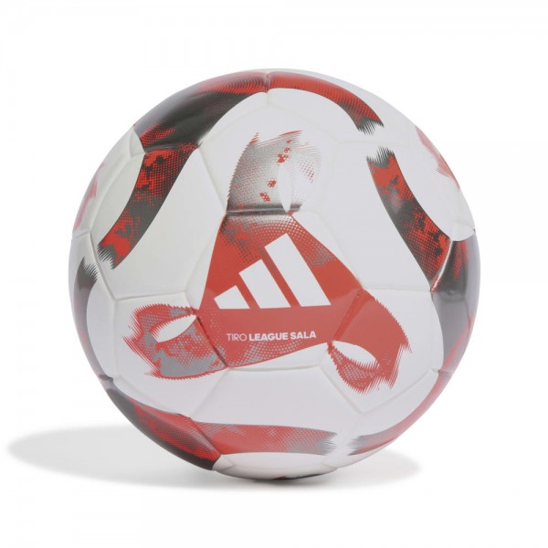 Adidas Tiro League Sala Futsal-Ball weiß solar rot grau