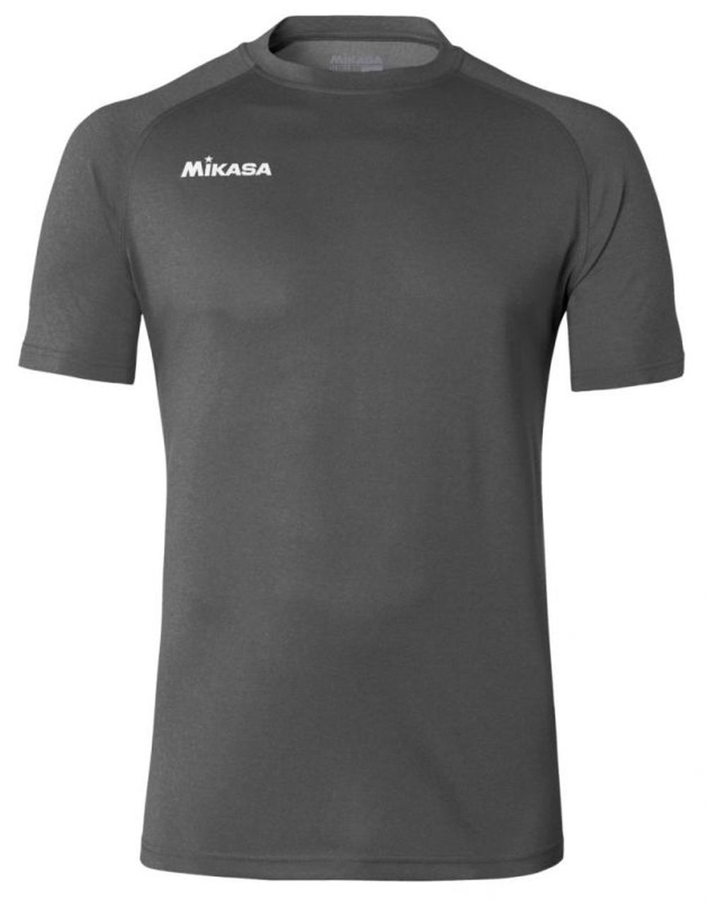 Mikasa Volleyball T-Shirt Erwachsene dunkelgrau 