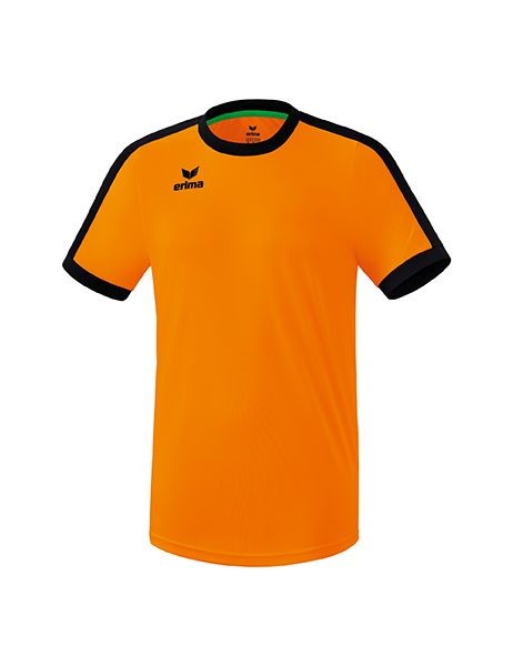 Erima Fußball Retro Star Trikot Fußballtrikot Herren Kinder orange schwarz