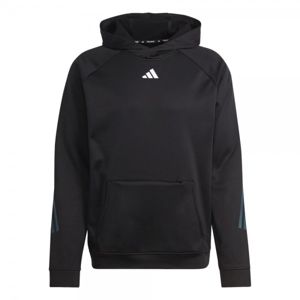 Adidas Icons 3-Streifen Training Hoodie Herren schwarz arctic night