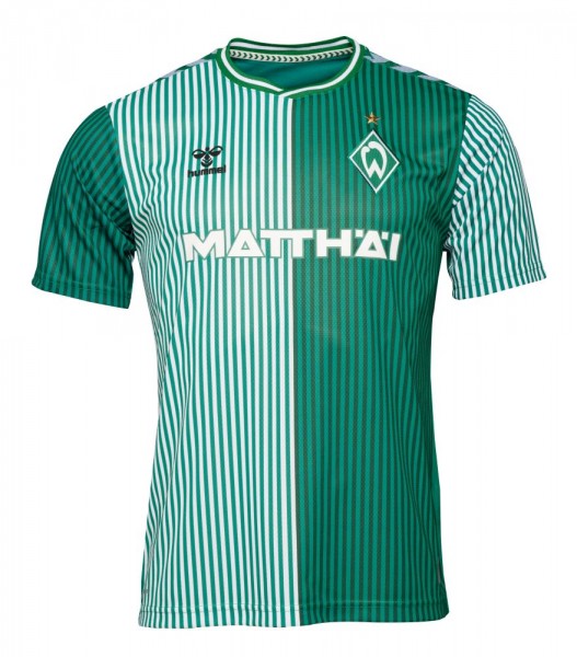Hummel SV Werder Bremen Home Trikot 2023 2024 Herren grün weiß