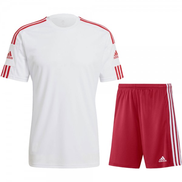 Adidas Squadra 21 Trikotset Kinder weiß/rot rot