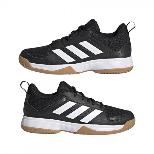 Adidas Ligra 7 Indoor Schuhe Kinder schwarz weiß