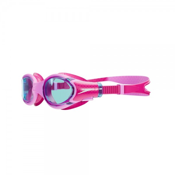 Speedo Biofuse 2.0 Schwimmbrille Kinder pink hellblau
