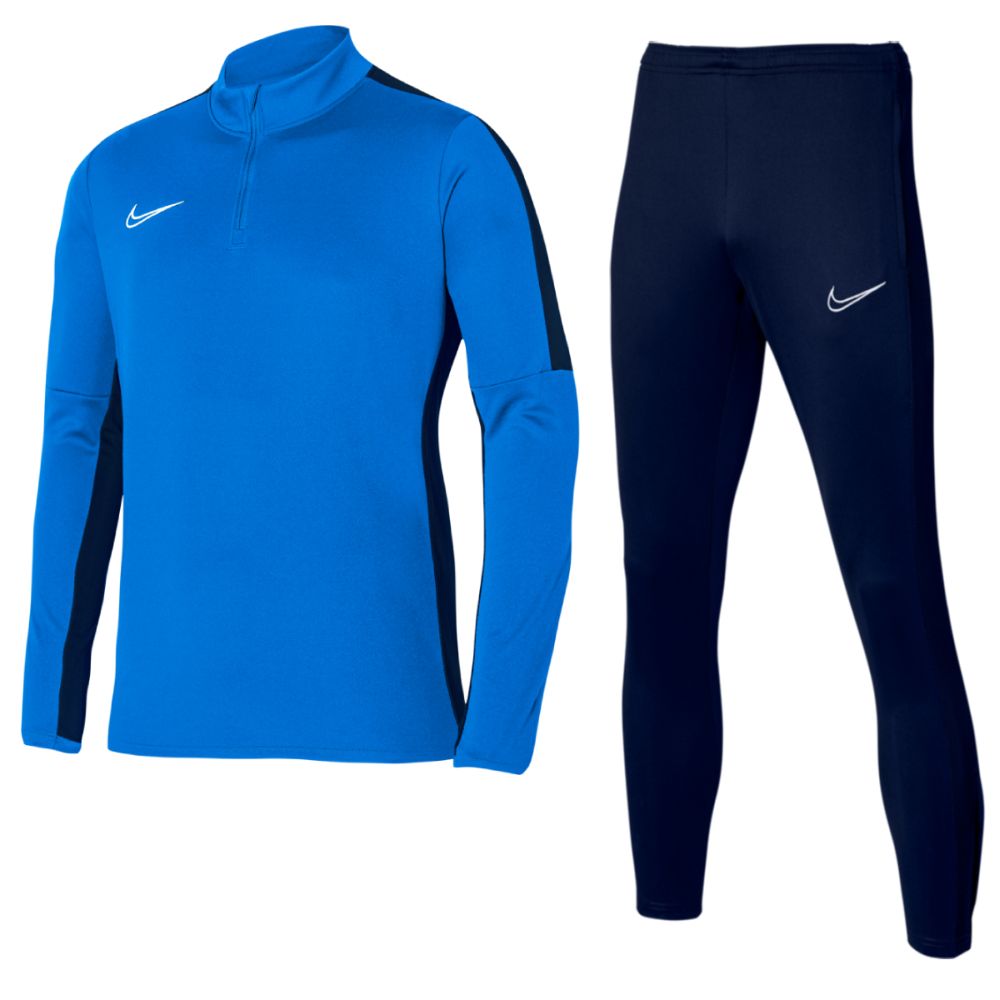 Nike Fußball Academy 23 Trainingsanzug Drill-Oberteil Hose Herren blau navy  | FanSport24