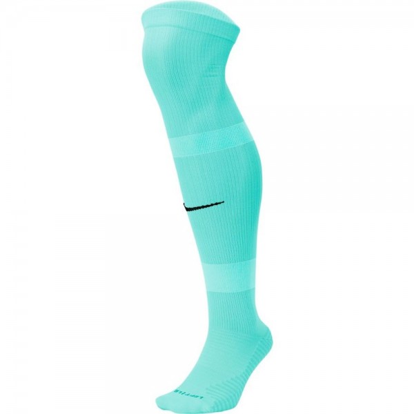 Nike Herren Fußball Stutzenstrumpf Matchfit Socken türkis schwarz